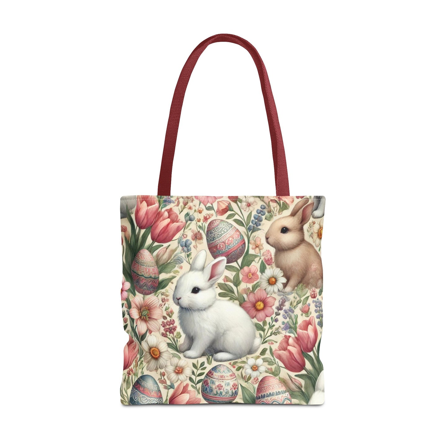 Spring Meadow Bunny Tote Bag🌸🐰