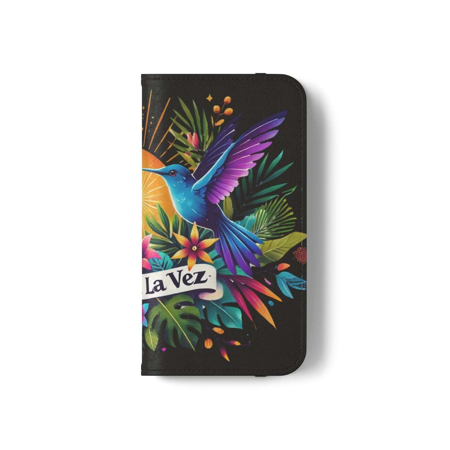 "Un Día a La Vez" Vibrant Midnight Flip Case