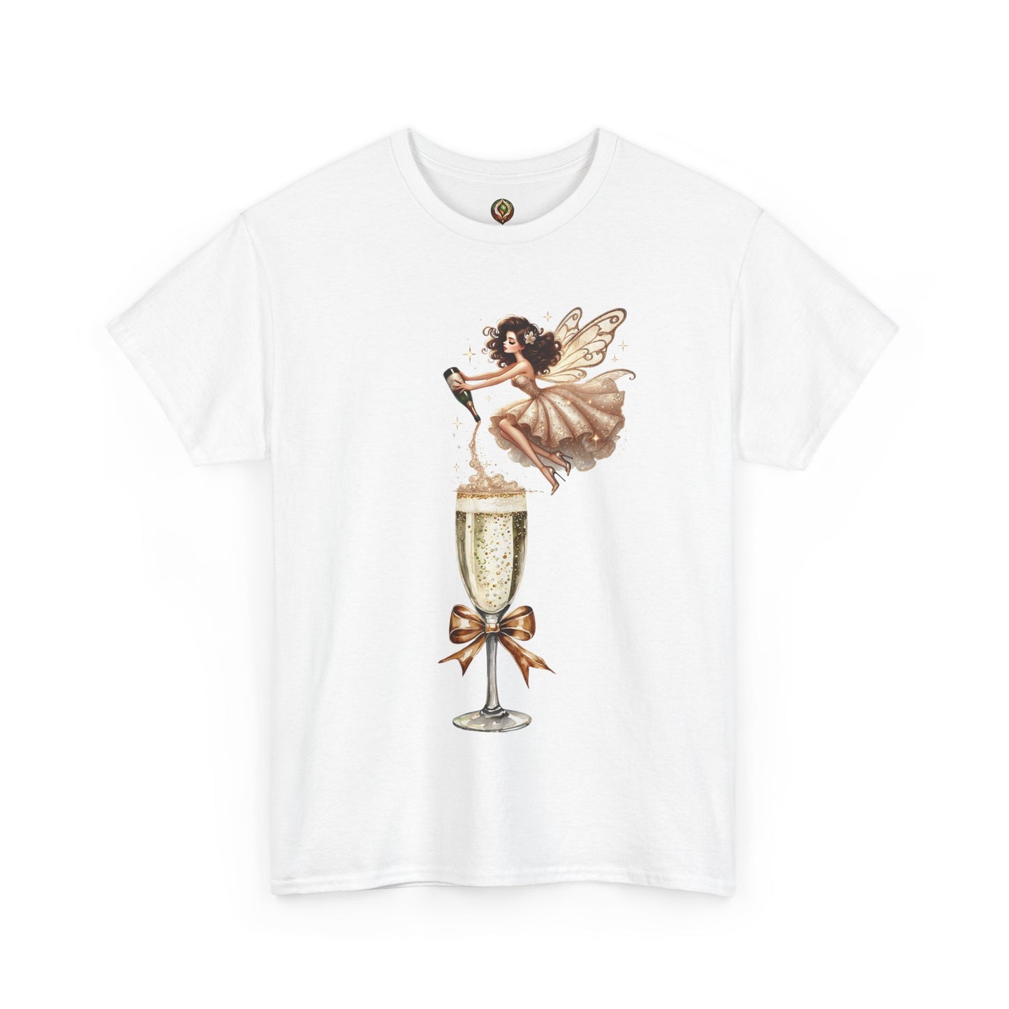 Pop, Fizz, Flutter – Champagne Wishes Unisex Tee