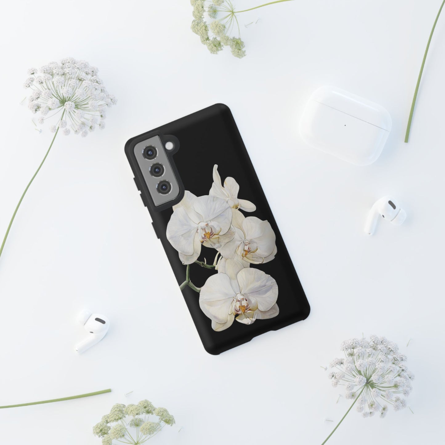 Elegant Orchid Tough Phone Case