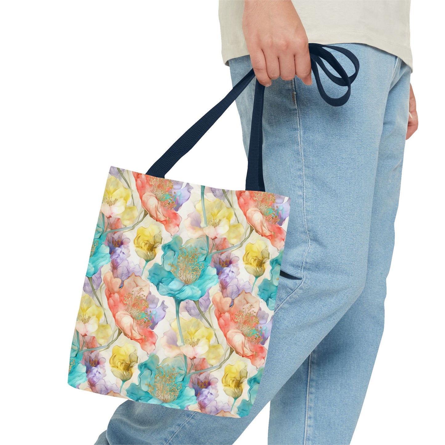 Watercolor Bloom ๐ธ Artistic Tote Bag