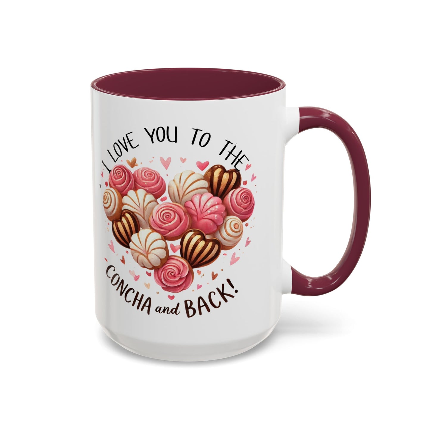 "Concha and Back" Colorful Mug (11oz, 15oz)