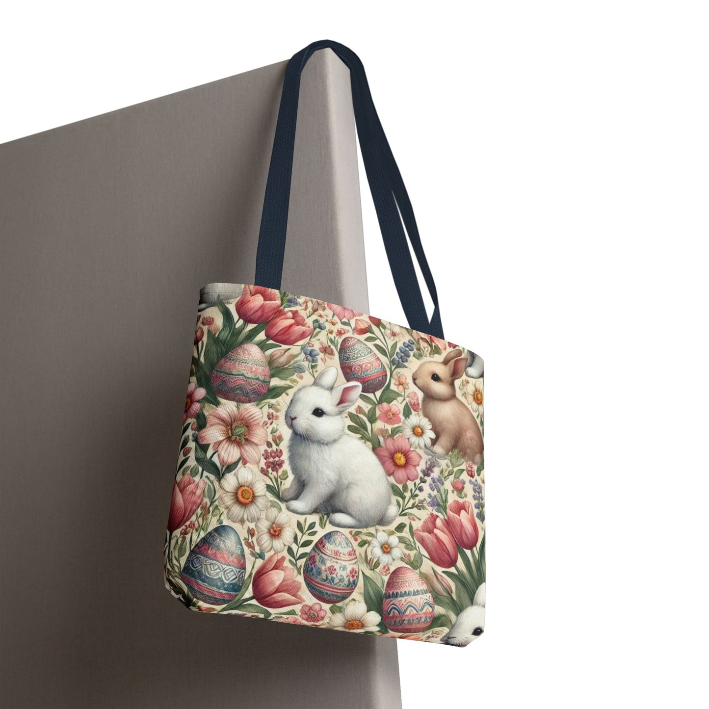 Spring Meadow Bunny Tote Bag🌸🐰