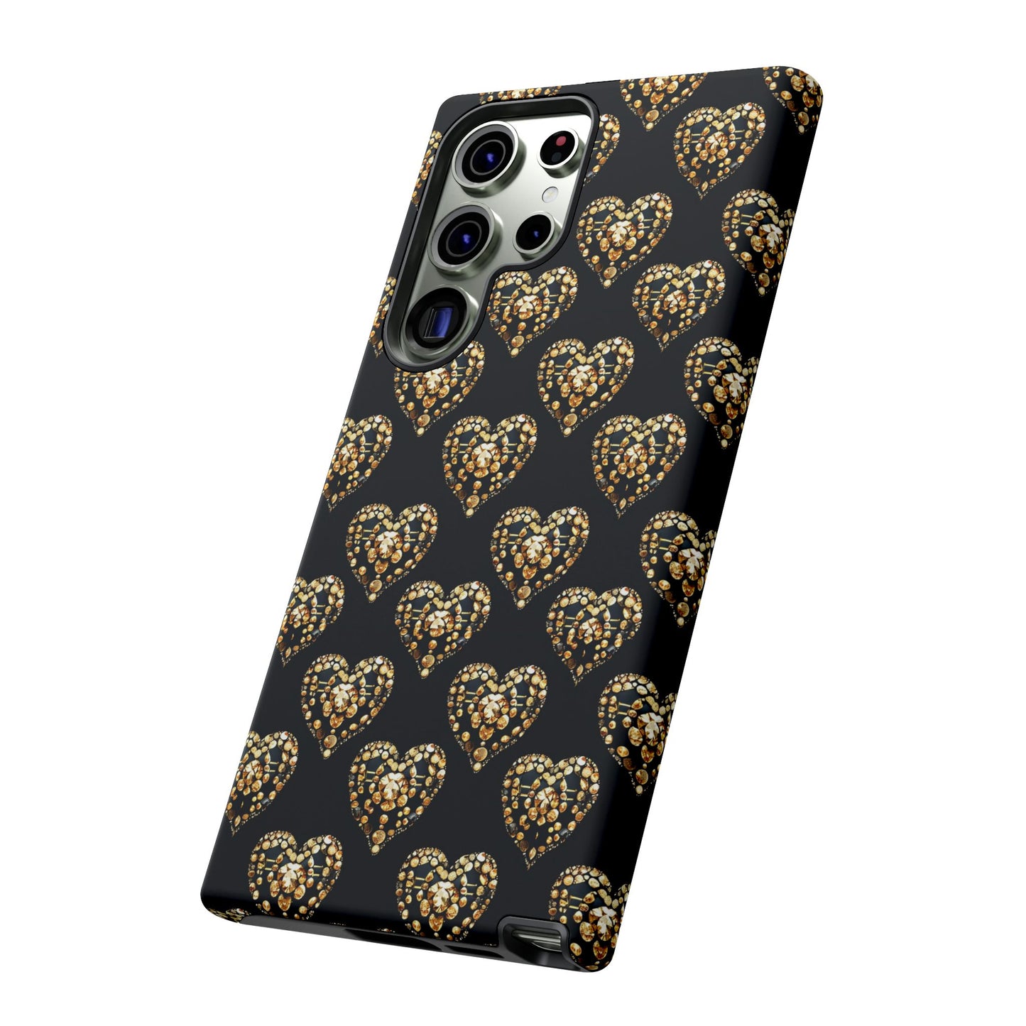 Golden Heart Luxe Phone Case