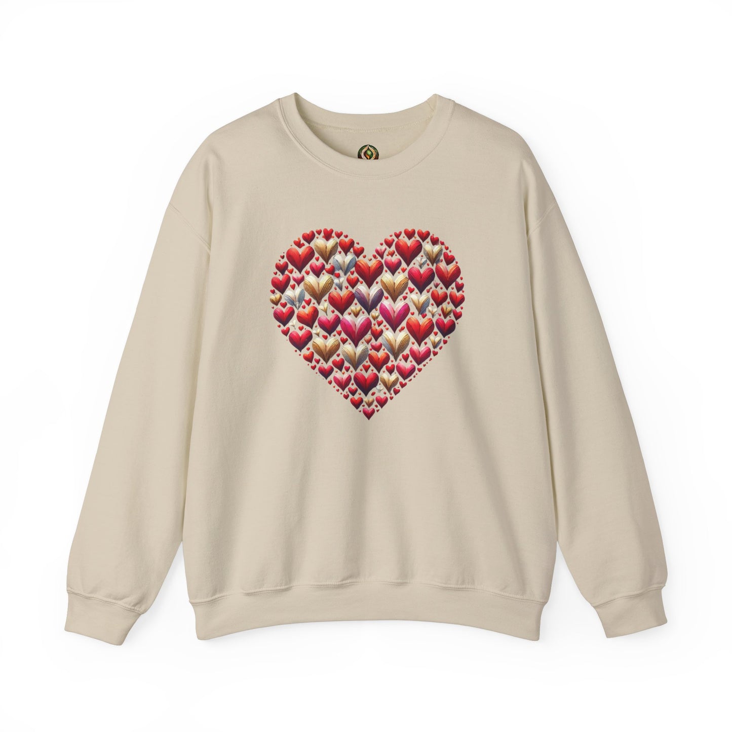 Love, Layers, & Cozy Vibes Unisex Crewneck Sweatshirt