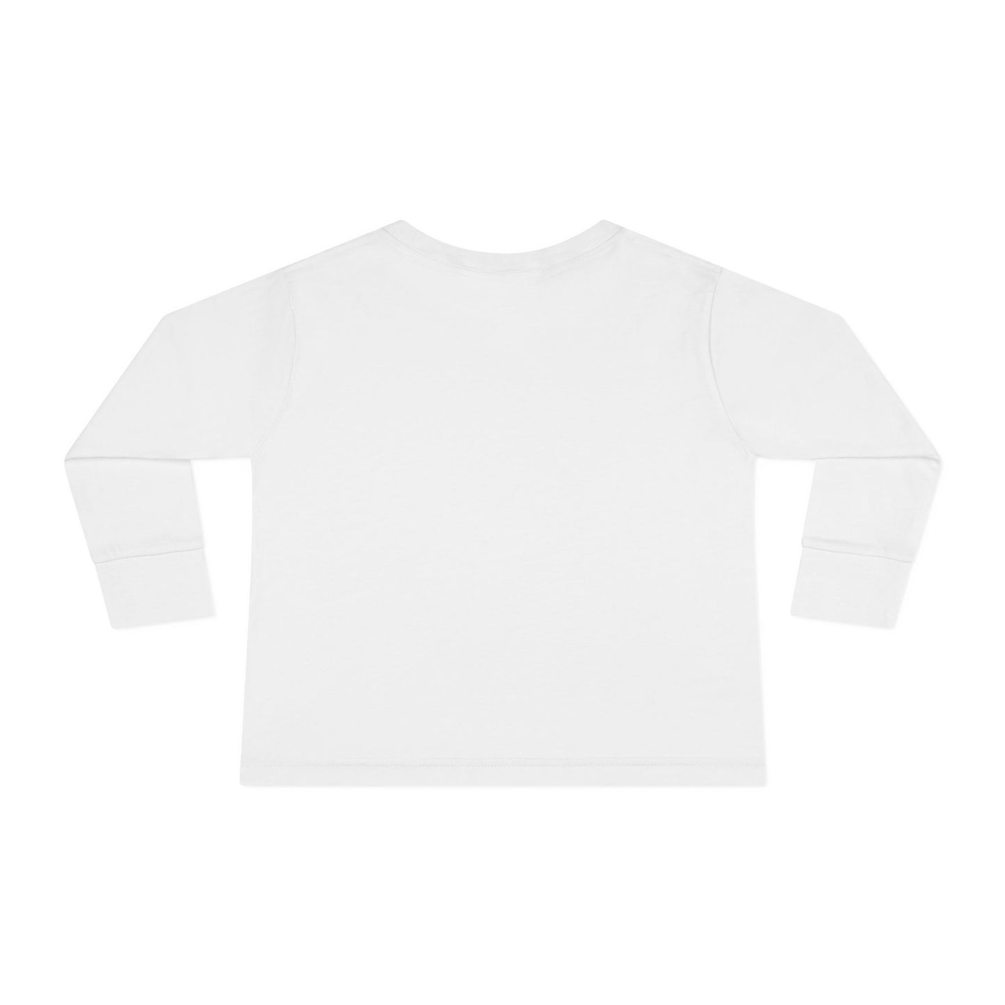 “Tea Time Trio” – Toddler Long Sleeve Tee 🐰🫖🌸