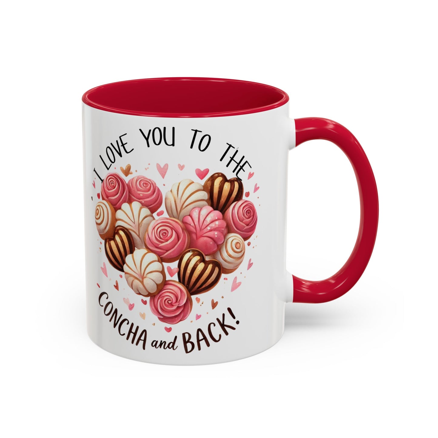 "Concha and Back" Colorful Mug (11oz, 15oz)