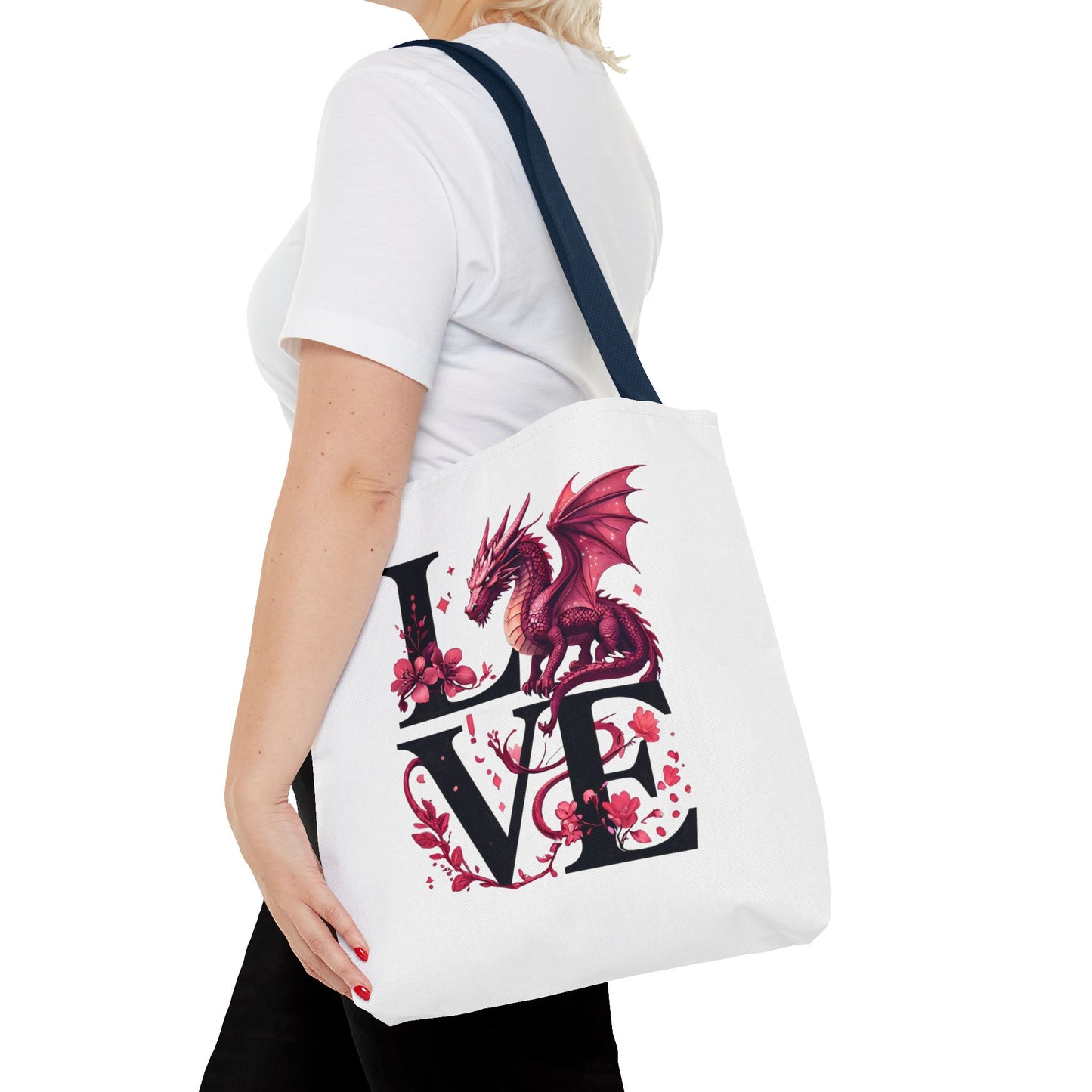 Love in Dragon Form πβ€οΈ Tote Bag