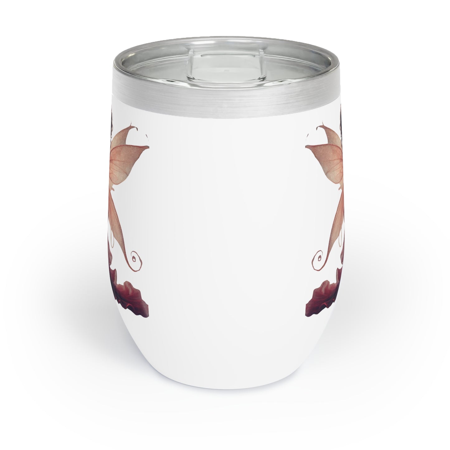 Velvet Wings & Merlot Things Wine Tumbler (12oz)
