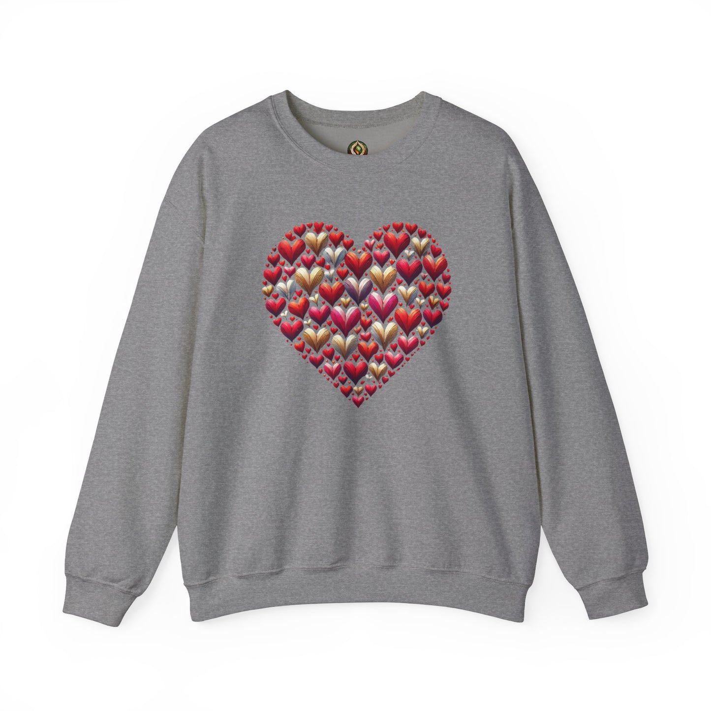 Love, Layers, & Cozy Vibes Unisex Crewneck Sweatshirt