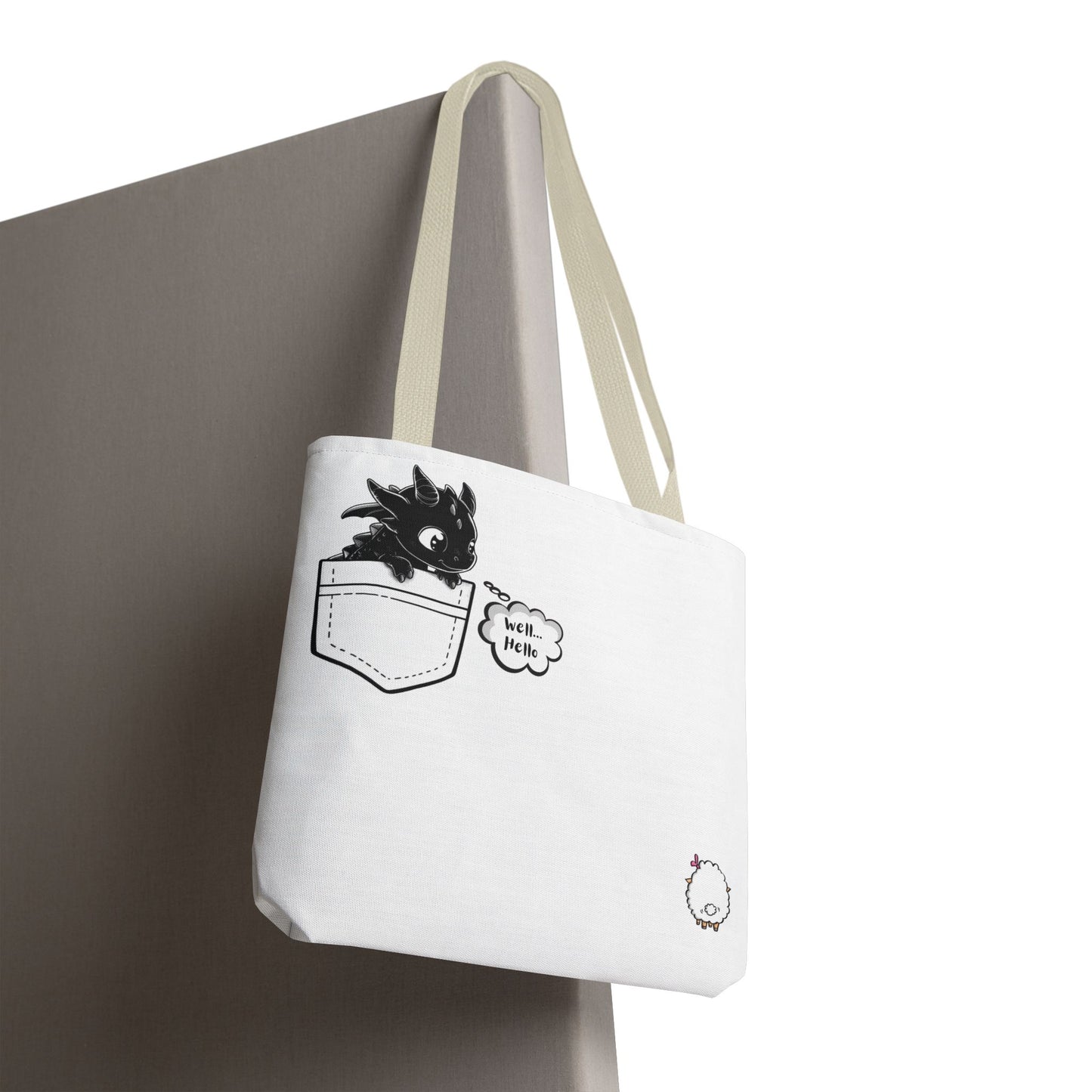 Well… Hello, Snack—I Mean, Friend Tote 🐉😏