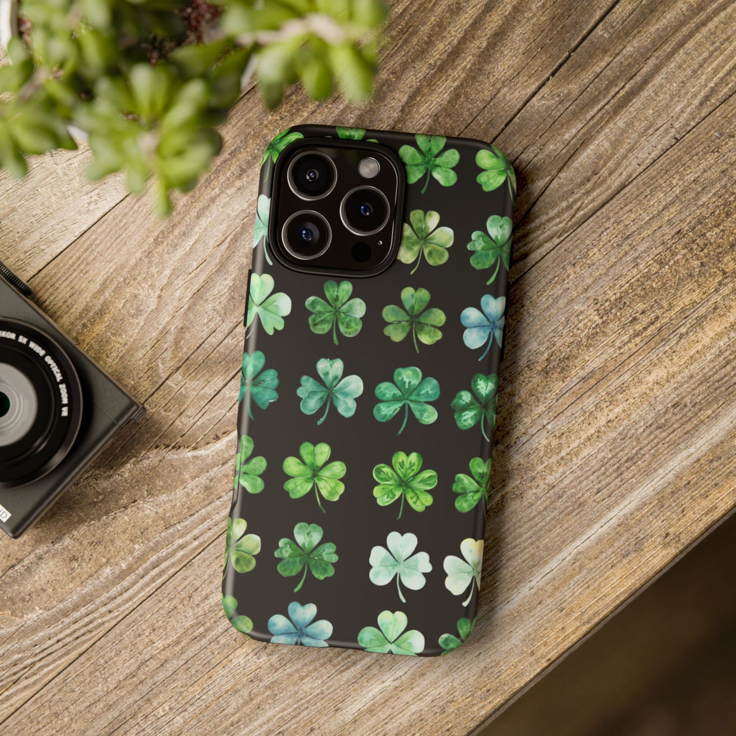 Lucky Streak 🍀 Tough Phone Case – Dual Layer Protection, Matte or Glossy