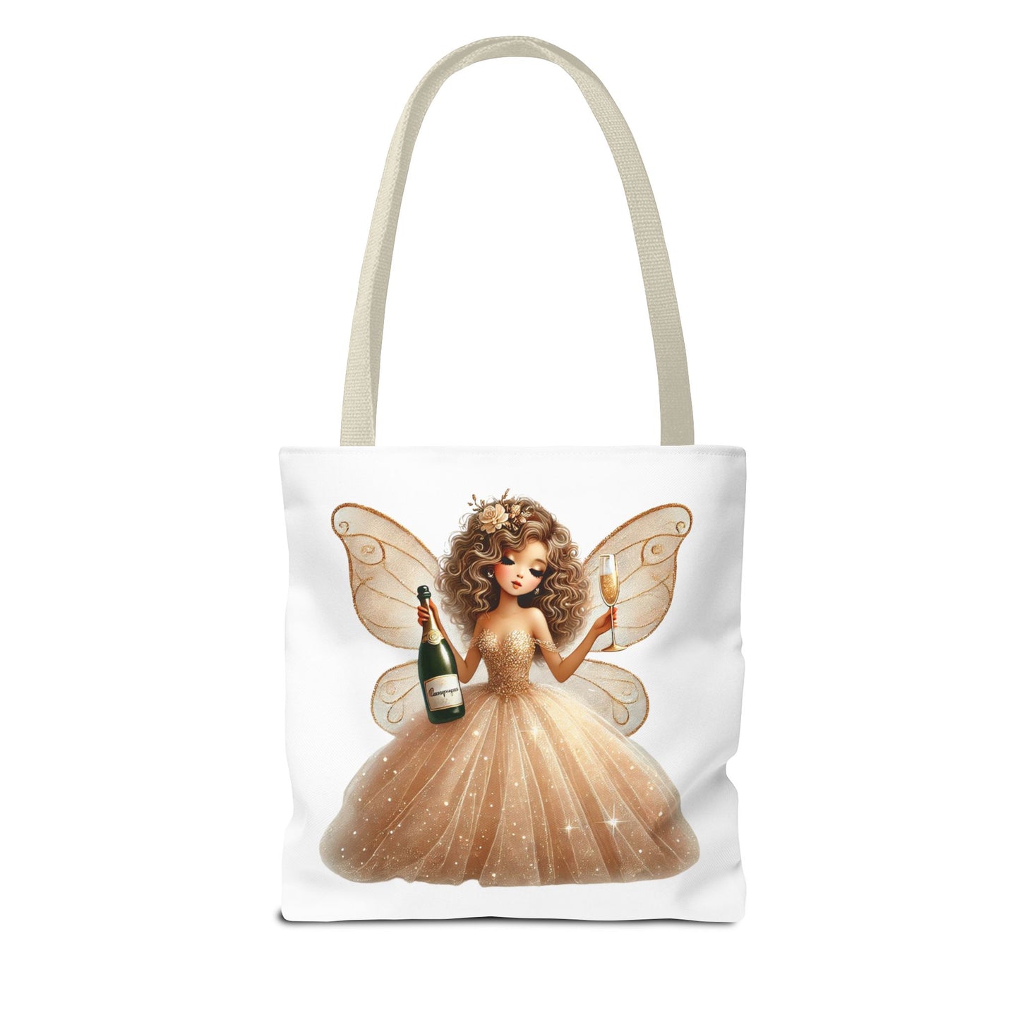 Golden Belle of Champagne Dreams – Luxe Tote Bag