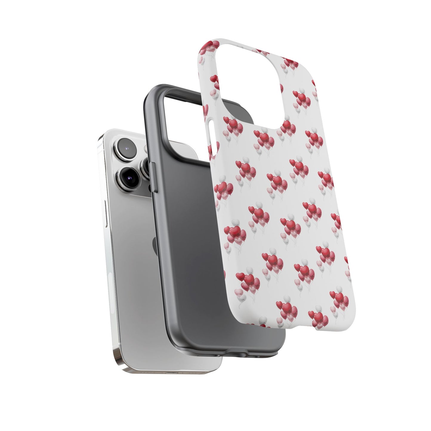 Floating Hearts Tough Phone Case