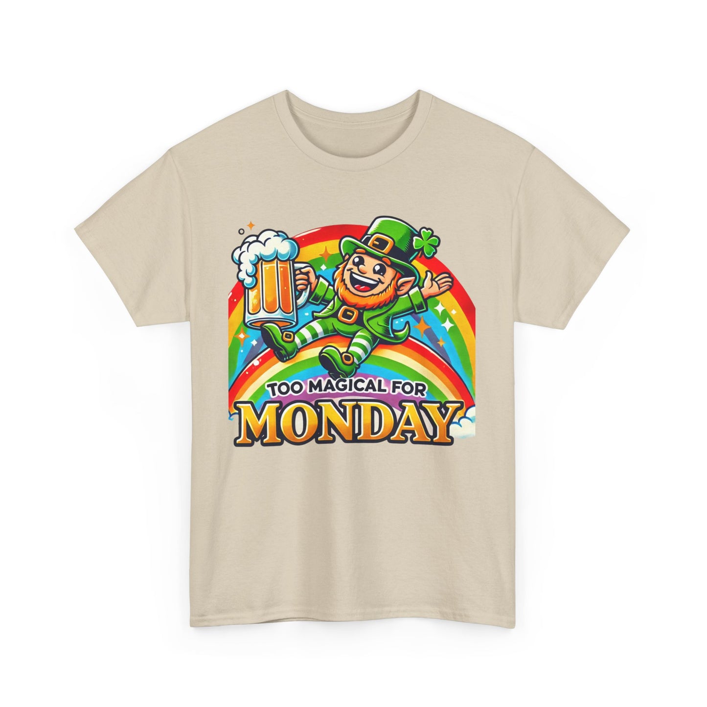 "Too Magical for Monday" St. Patrick’s Day Shirt – Unisex Lucky Tee
