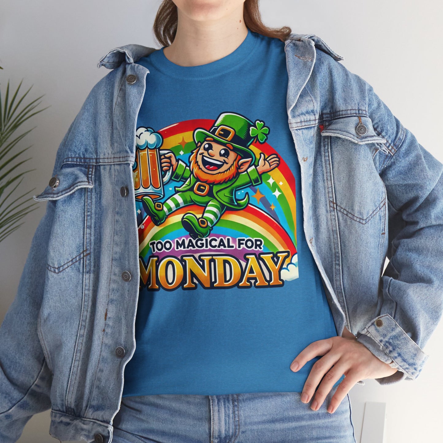 "Too Magical for Monday" St. Patrick’s Day Shirt – Unisex Lucky Tee
