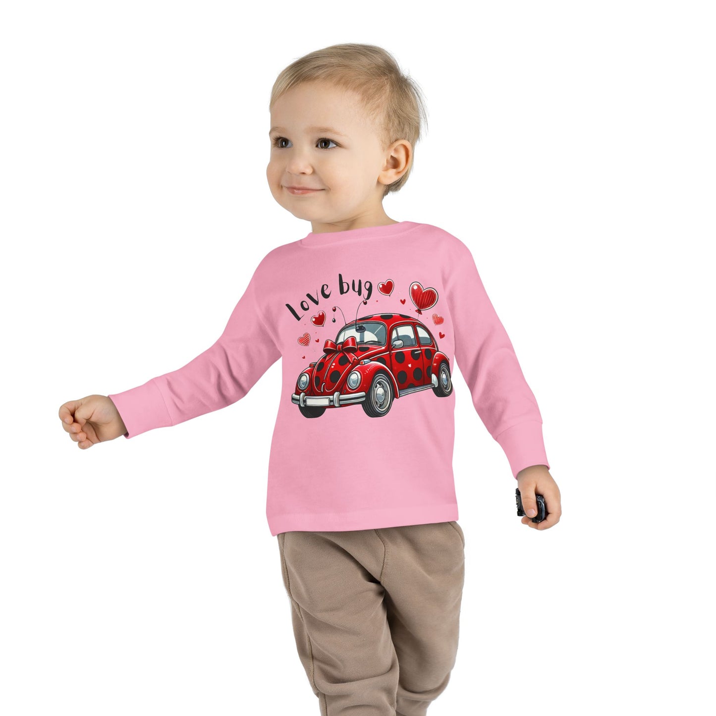 "Love Bug" Toddler Long Sleeve Tee