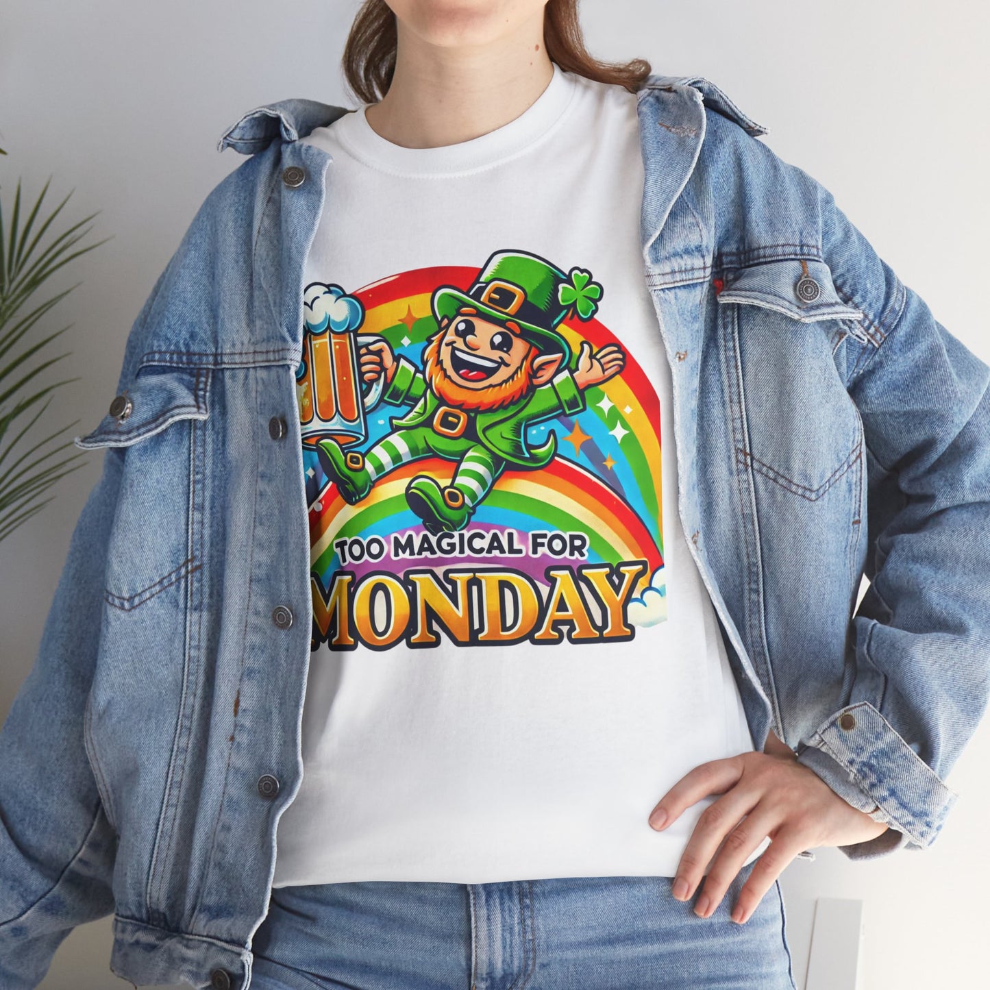 "Too Magical for Monday" St. Patrick’s Day Shirt – Unisex Lucky Tee