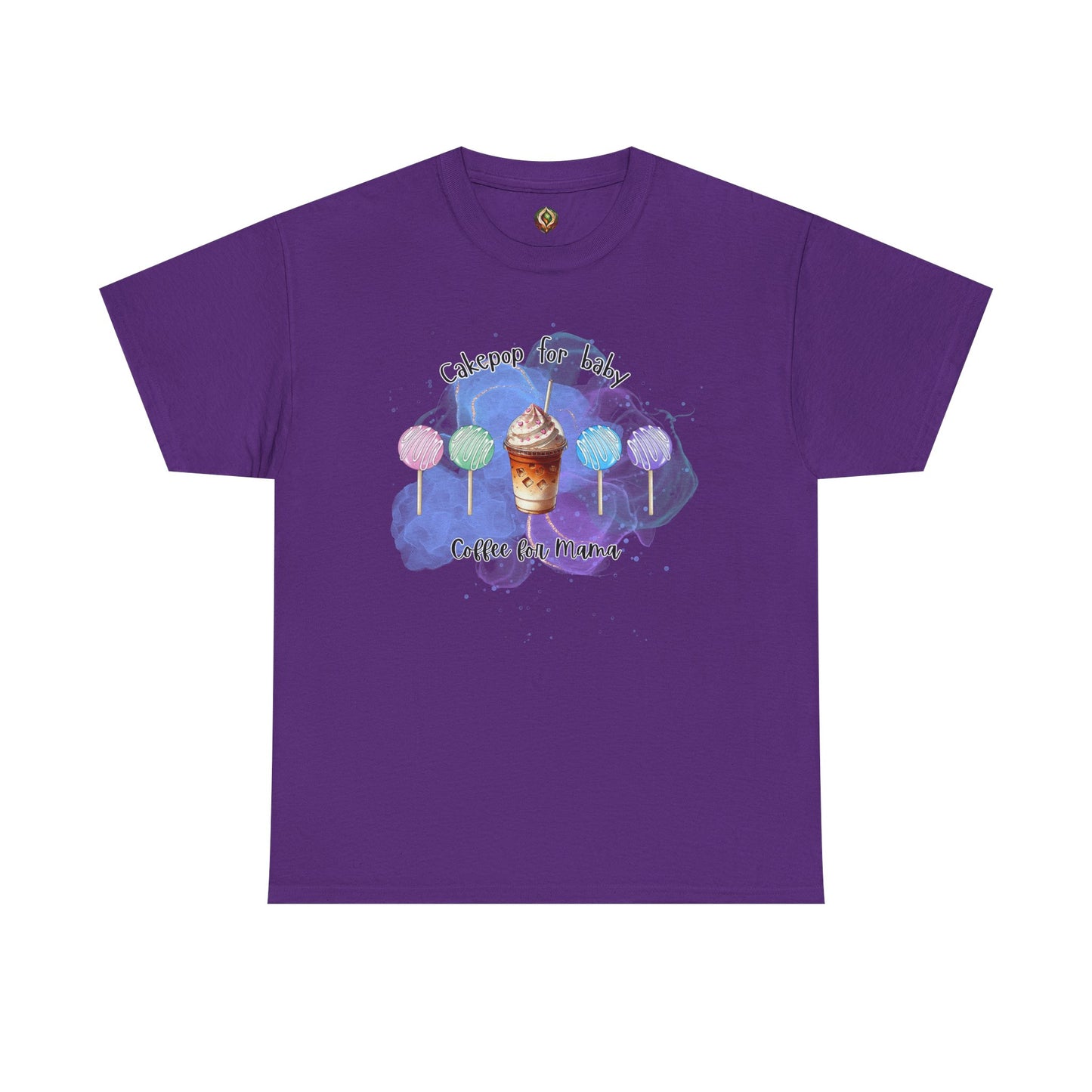 Cakepop for Baby, Coffee for Mama – Sweet & Caffeinated Unisex Tee