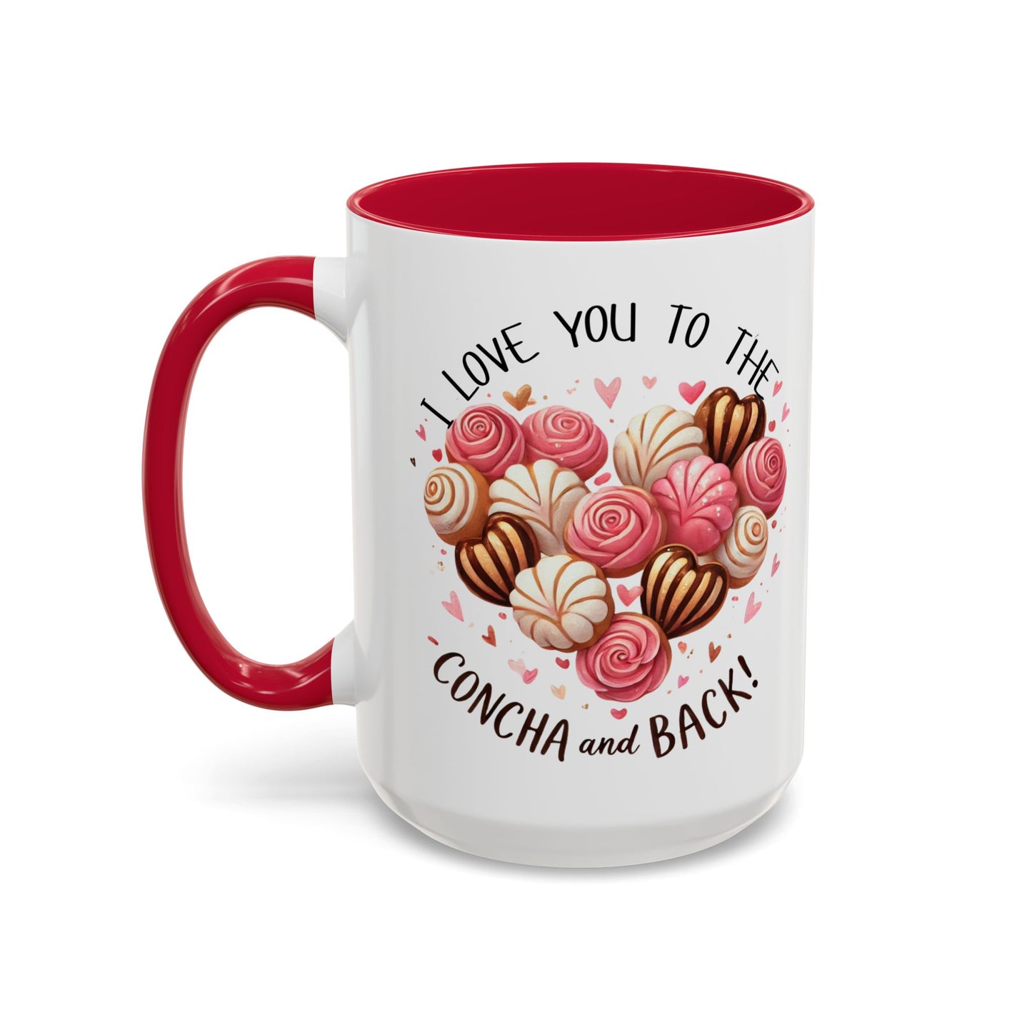 "Concha and Back" Colorful Mug (11oz, 15oz)
