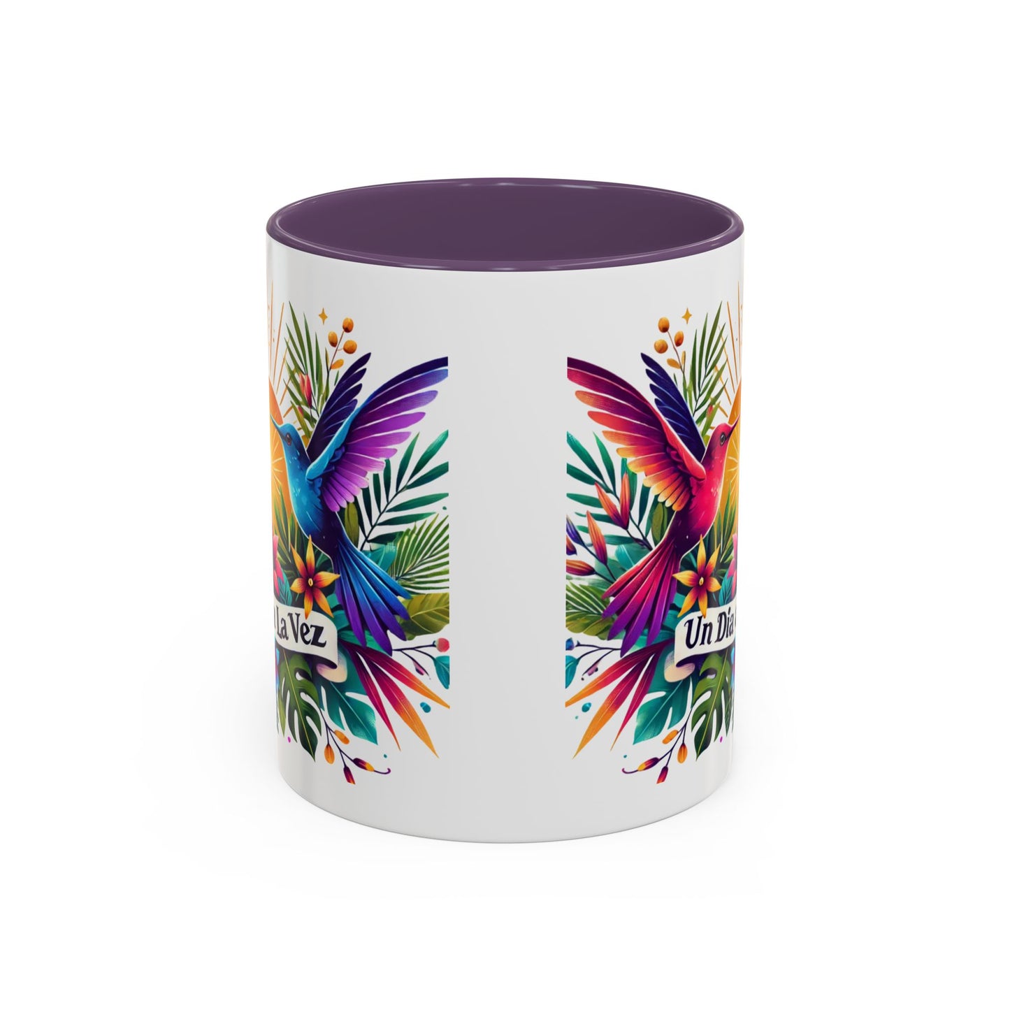 "Un Día a la Vez" Accent Coffee Mug (11oz, 15oz)