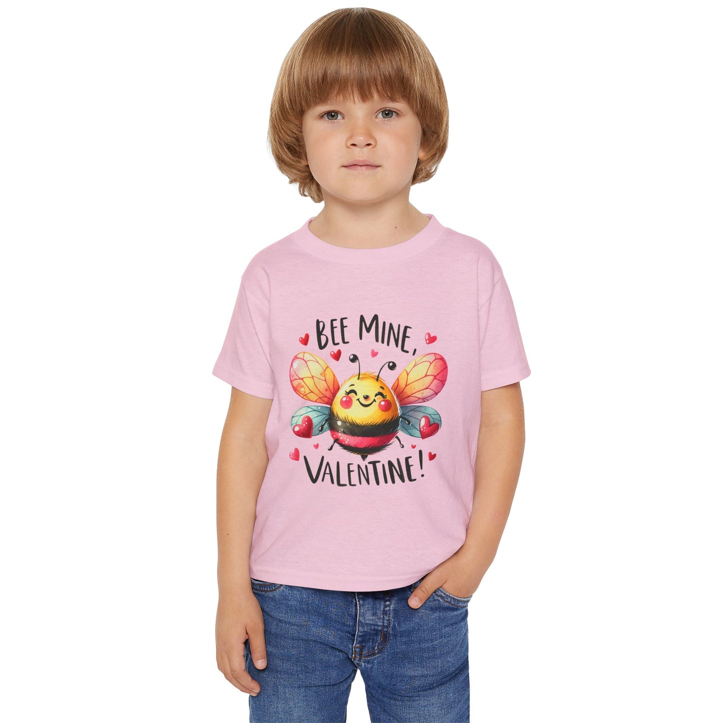 "Bee Mine, Valentine!" Toddler T-Shirt