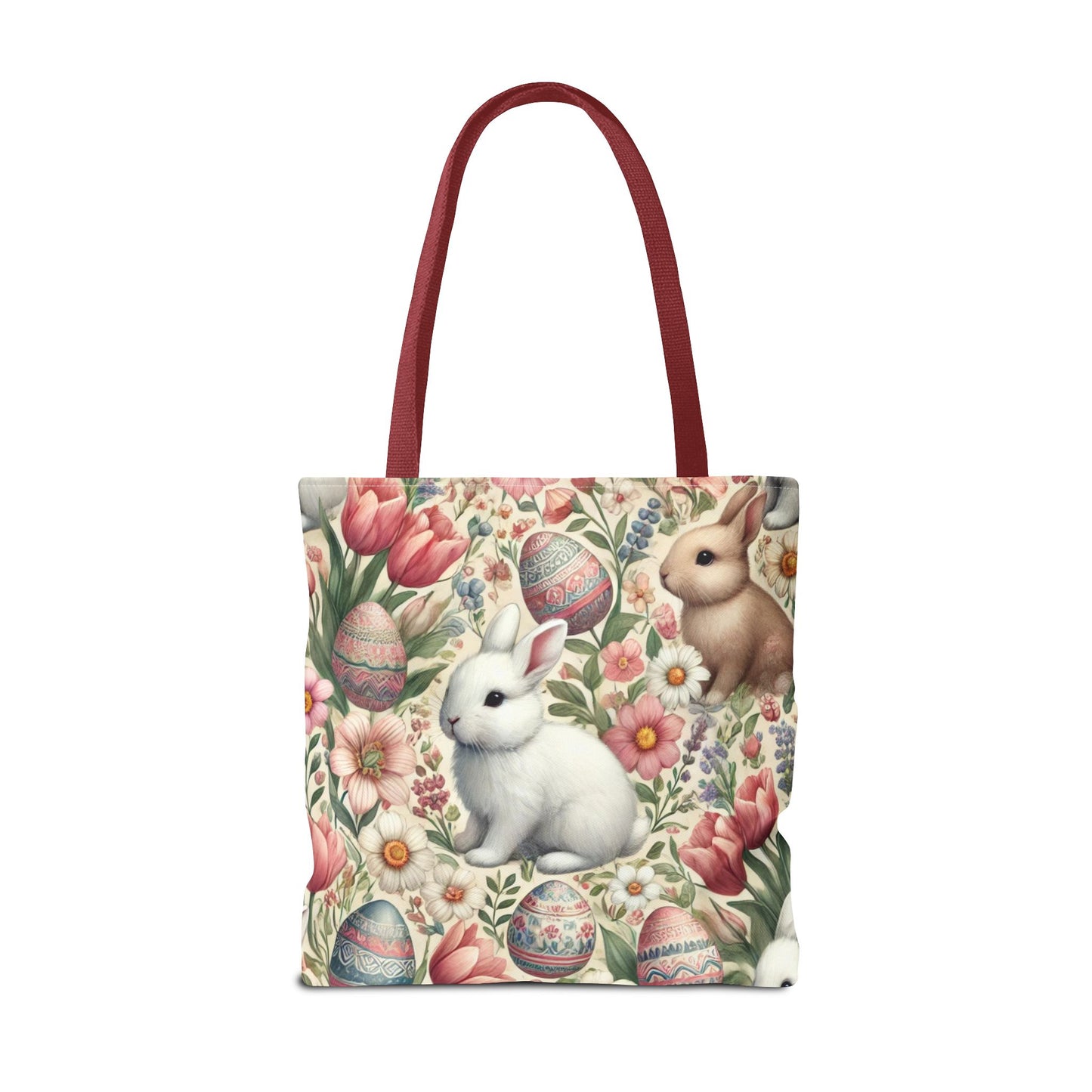 Spring Meadow Bunny Tote Bag🌸🐰