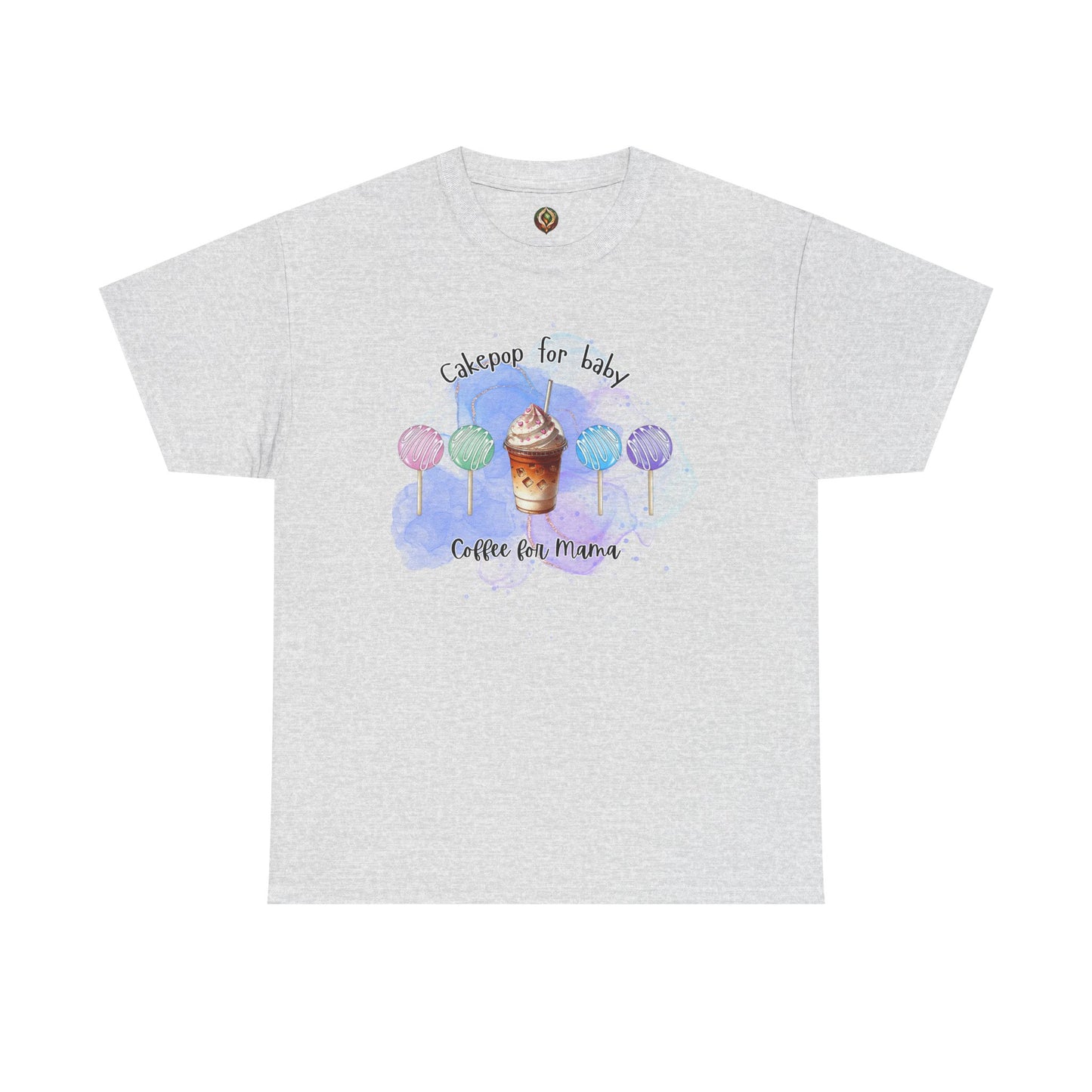 Cakepop for Baby, Coffee for Mama – Sweet & Caffeinated Unisex Tee