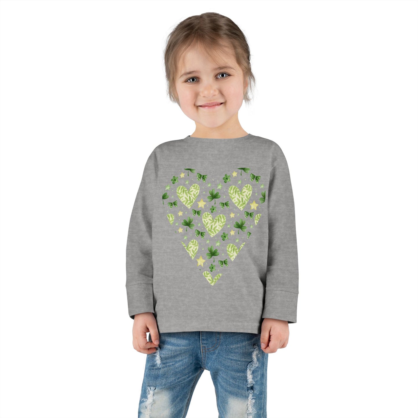Lucky in Love π Toddler Long Sleeve Tee