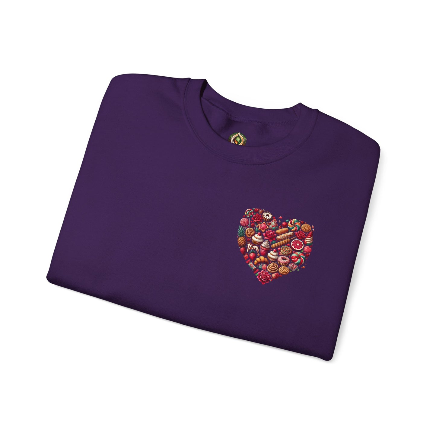 "Love in Every Stitch" Crewneck Sweatshirt