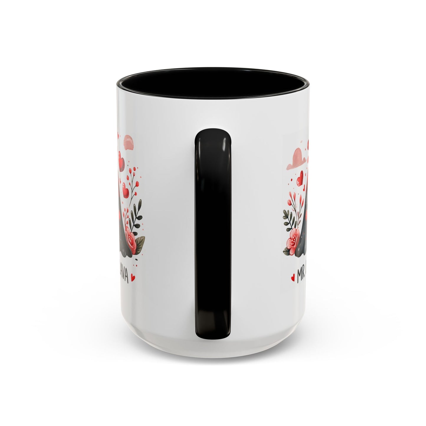 "Mr. Lava Lava Floral Charm" Accent Mug (11oz, 15oz)