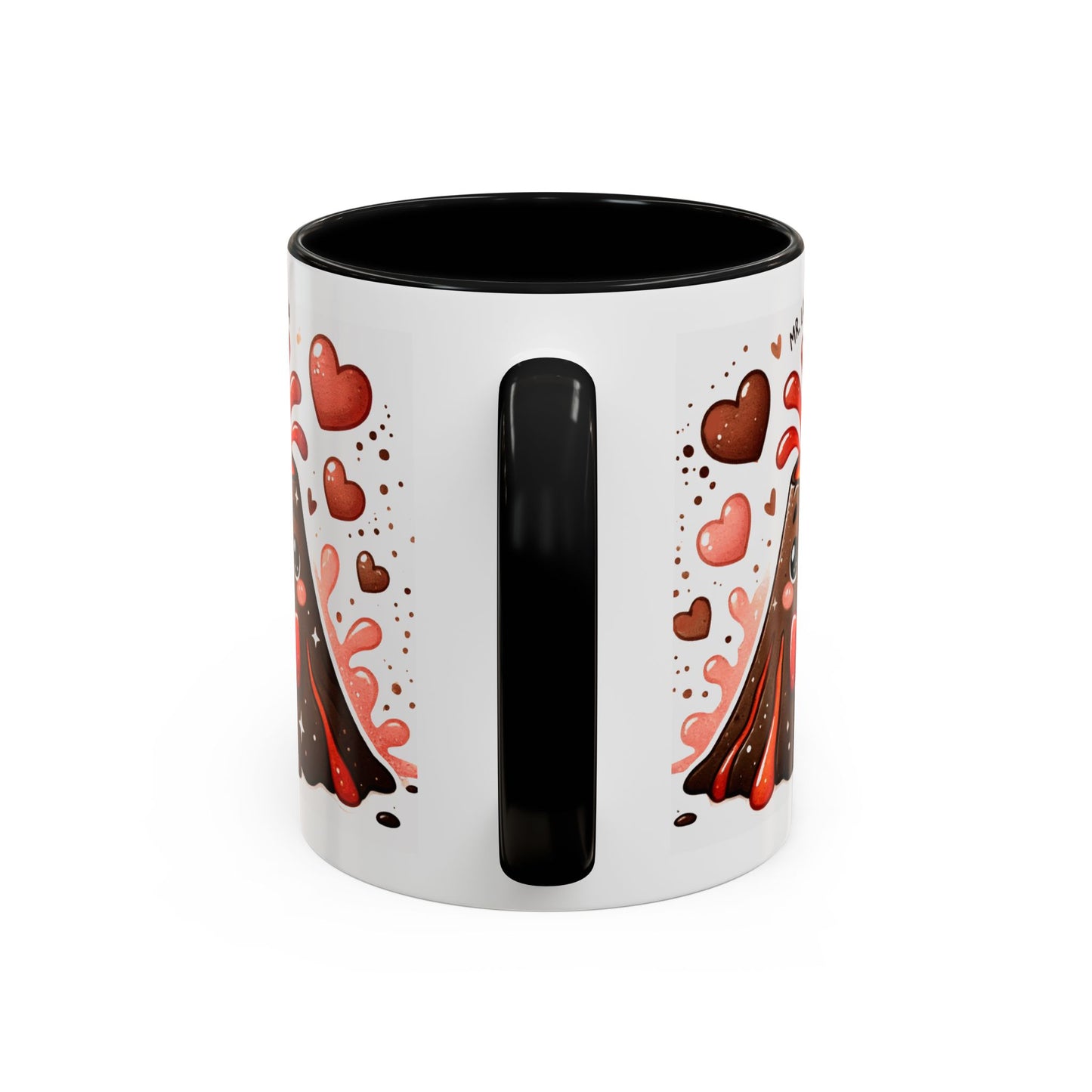 "Mr. Lava Lava in a Tux" Accent Mug (11oz, 15oz)