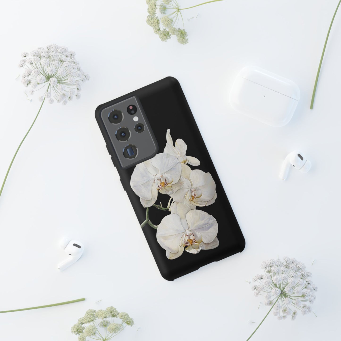Elegant Orchid Tough Phone Case