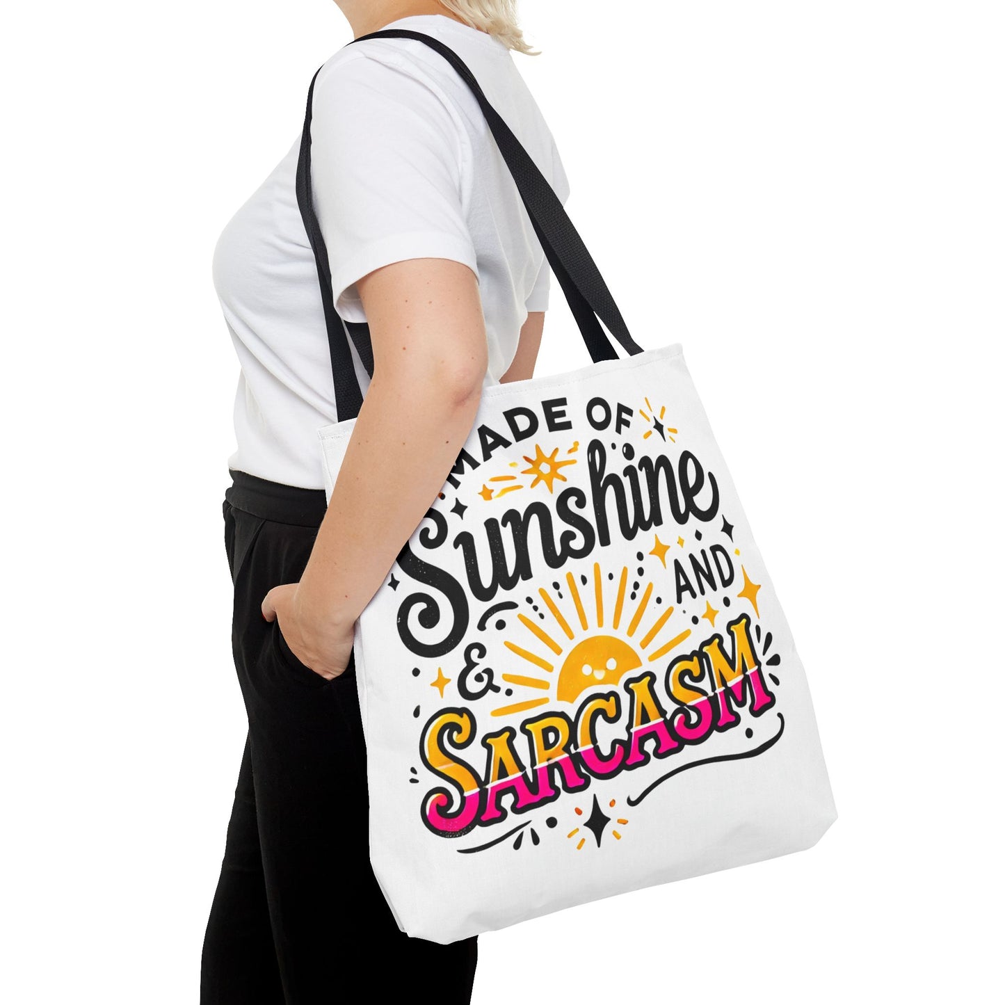 Made of Sunshine & Sarcasm–Tote Bag