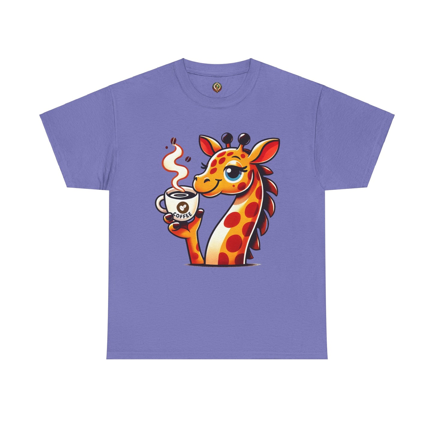 "Sassy Giraffe Coffee Lover" Unisex Tee