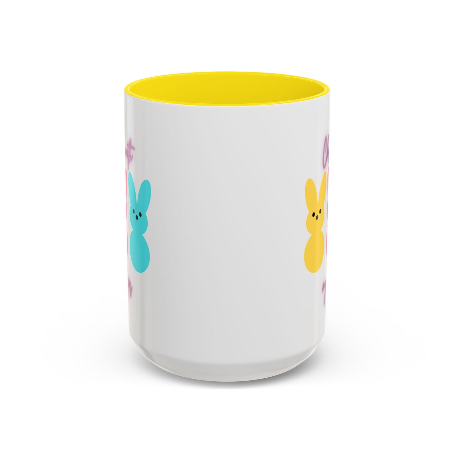 “Chillin’ with My Peeps” – Pastel Cutie Accent Mug (11oz, 15oz)