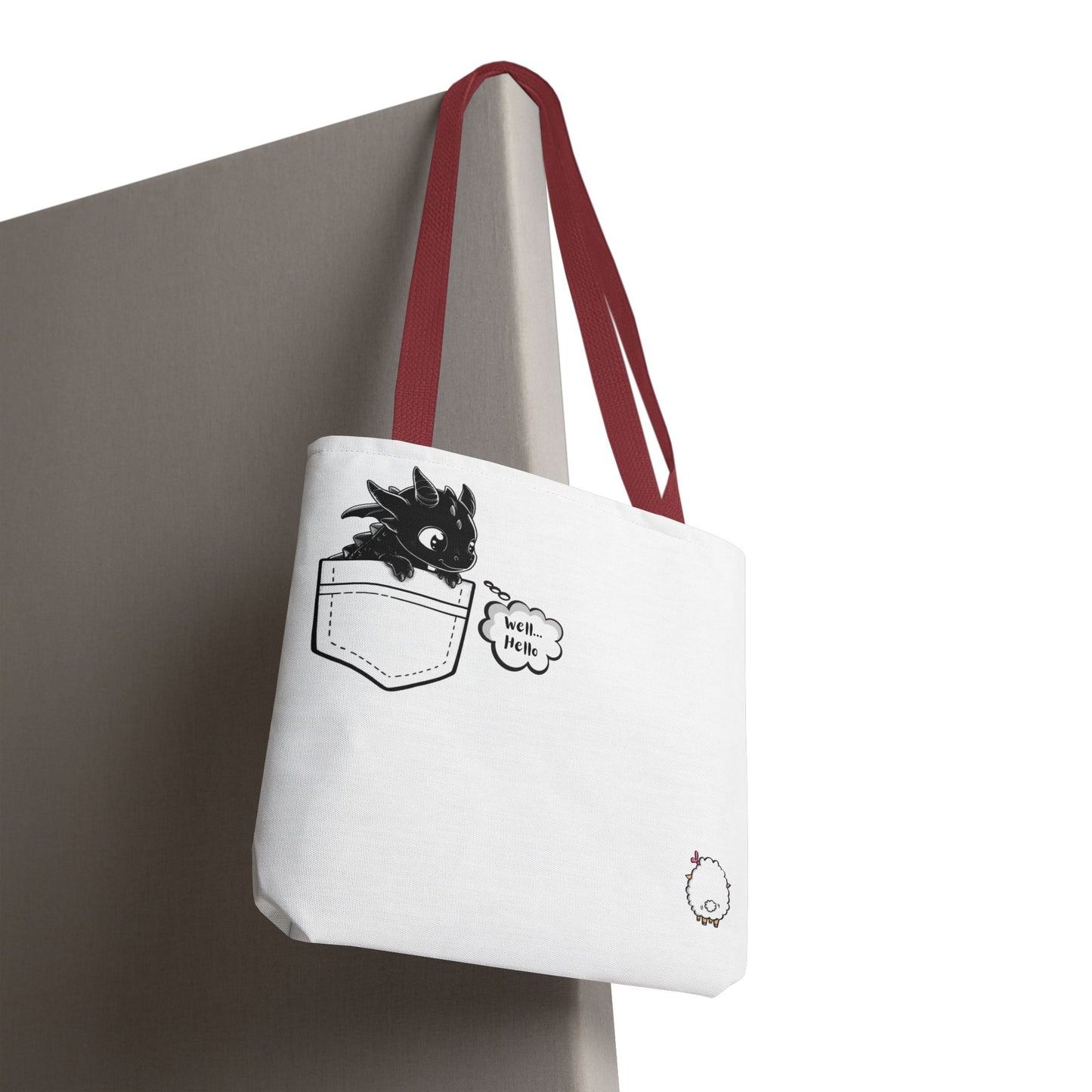 Well… Hello, Snack—I Mean, Friend Tote 🐉😏