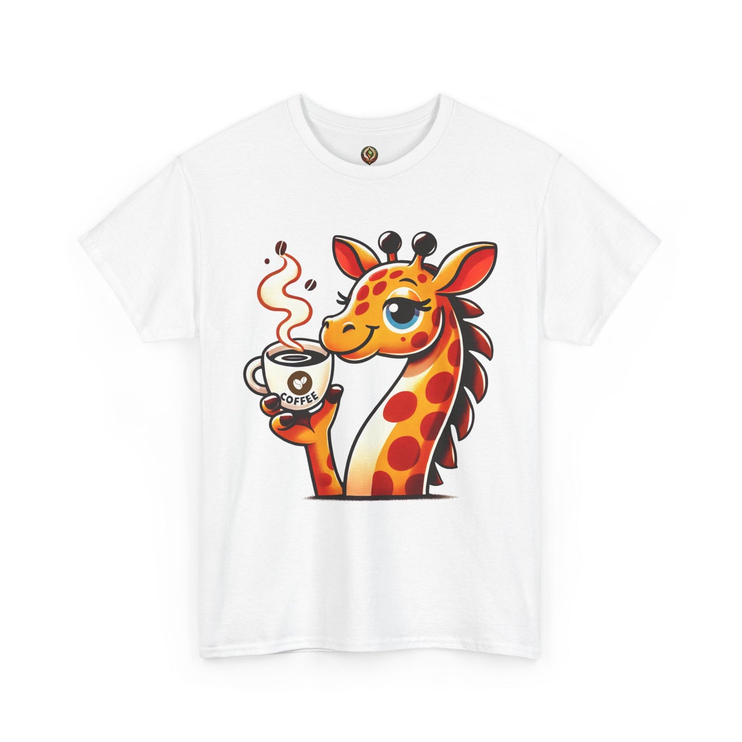 "Sassy Giraffe Coffee Lover" Unisex Tee