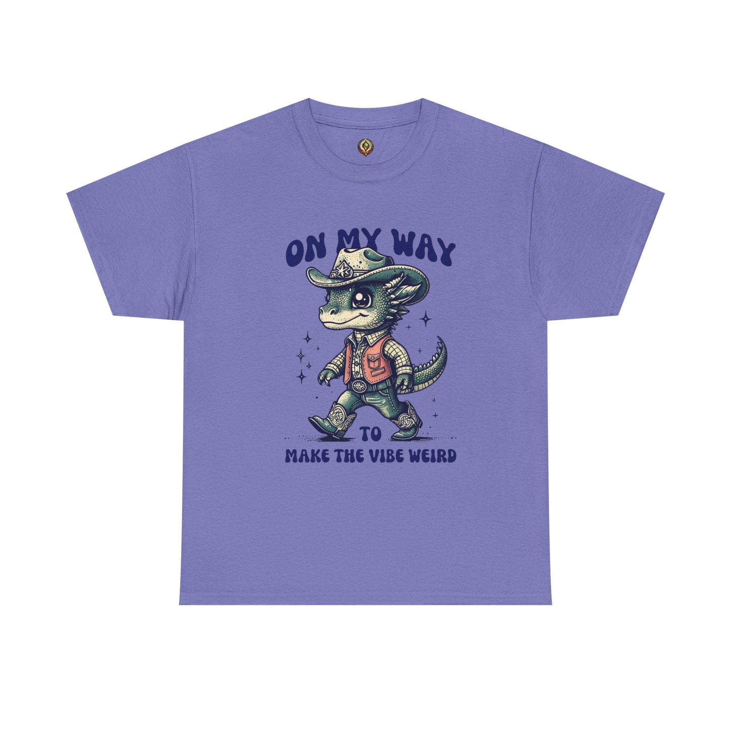 On My Way to Make the Vibe Weird π₯ Cowboy Dragon Unisex Tee