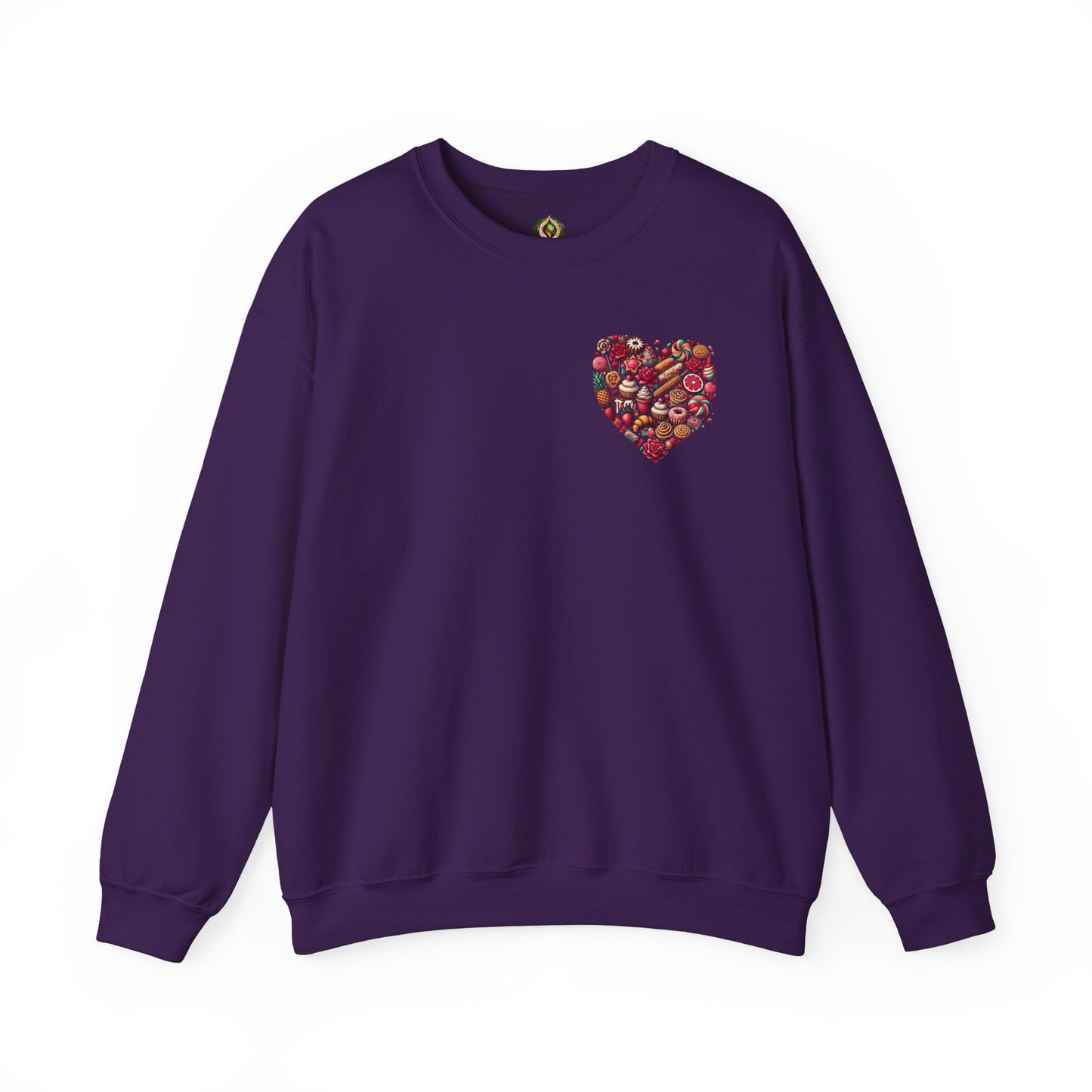 "Love in Every Stitch" Crewneck Sweatshirt