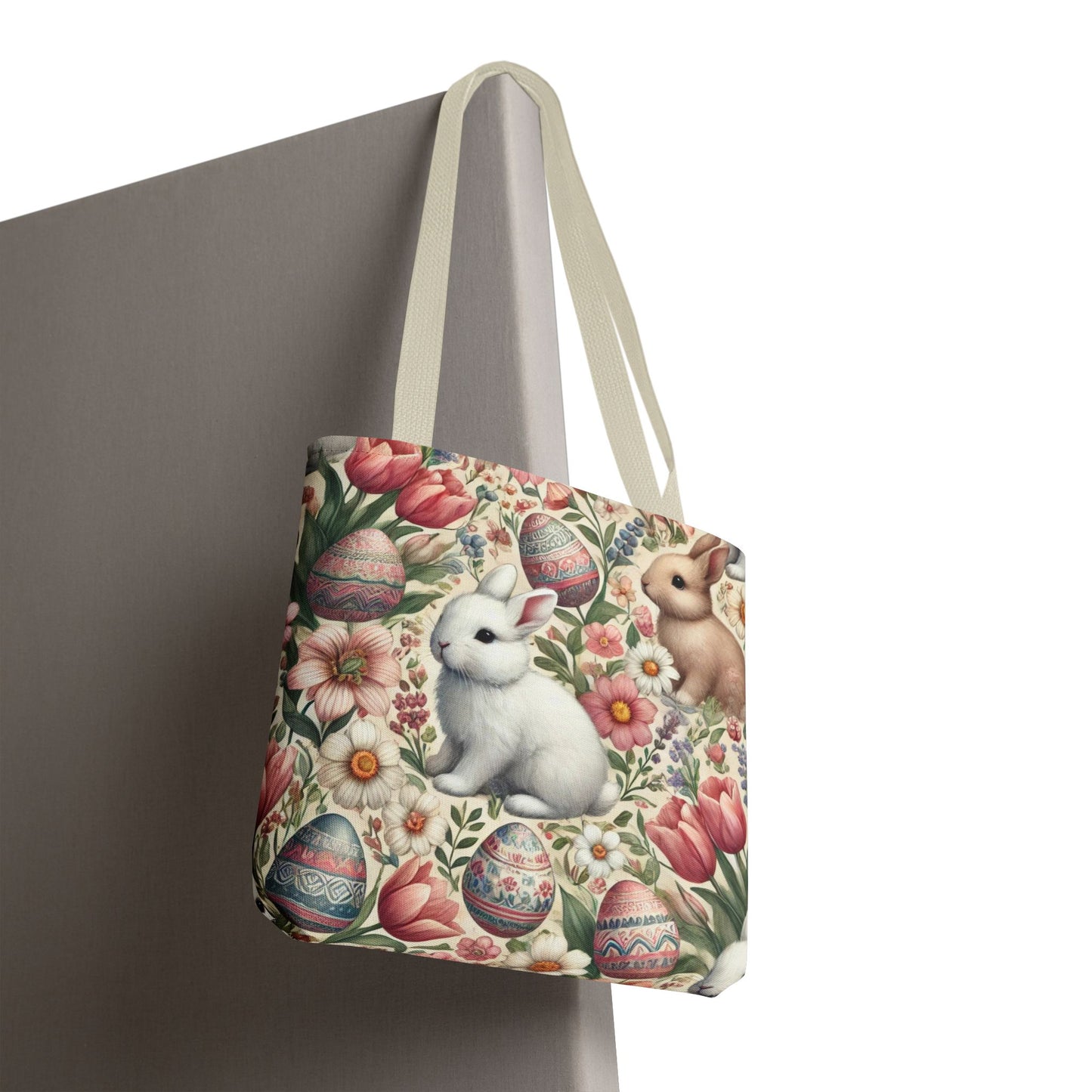 Spring Meadow Bunny Tote Bag🌸🐰
