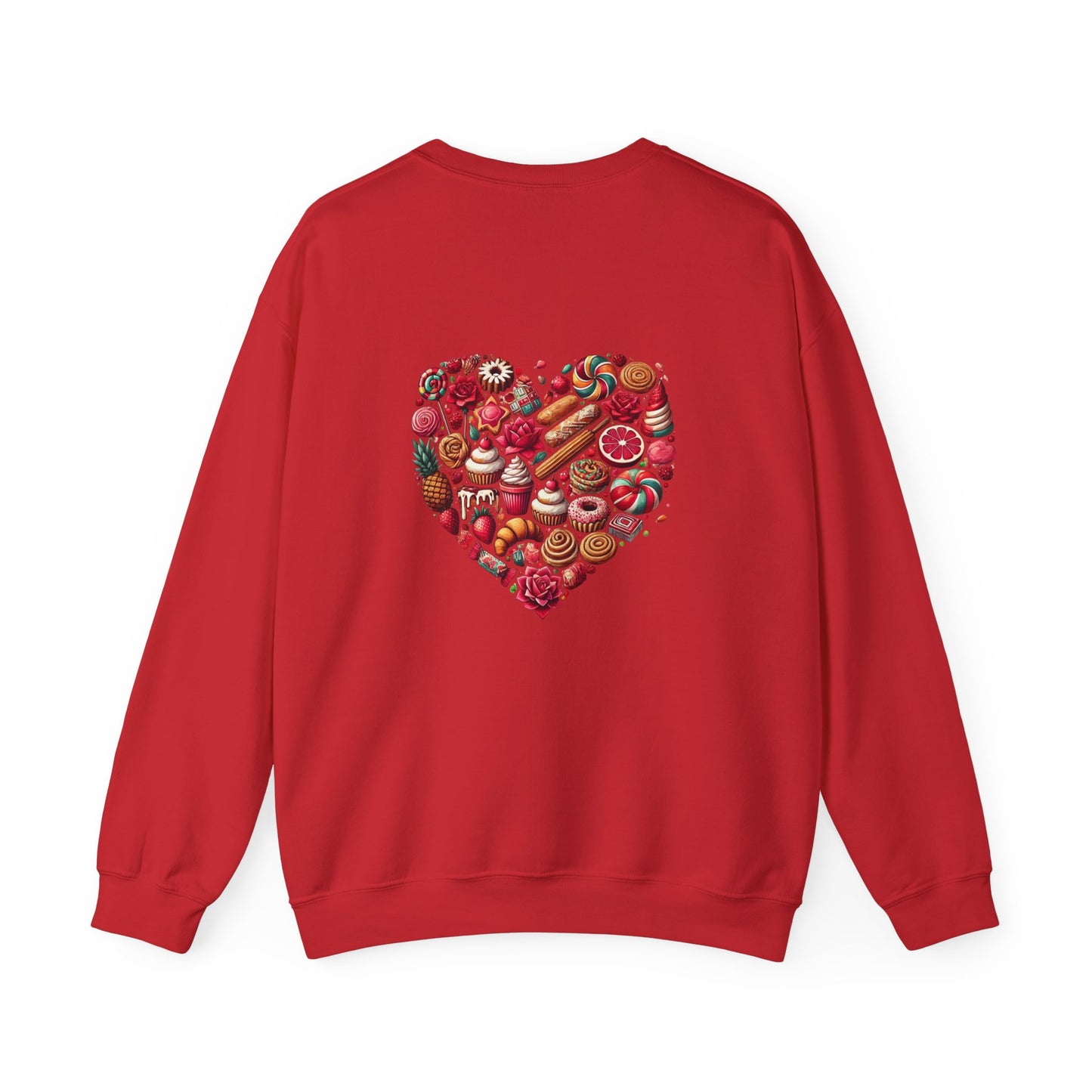 "Love in Every Stitch" Crewneck Sweatshirt