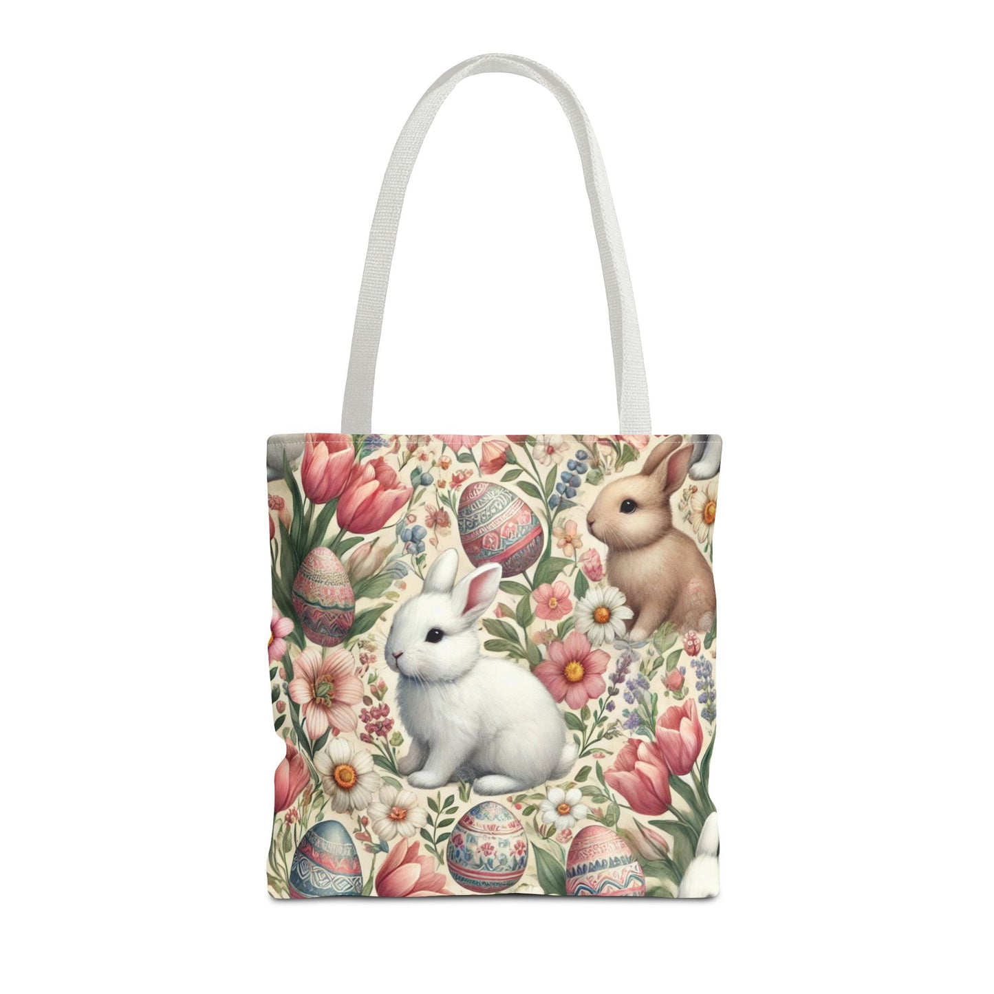 Spring Meadow Bunny Tote Bag🌸🐰