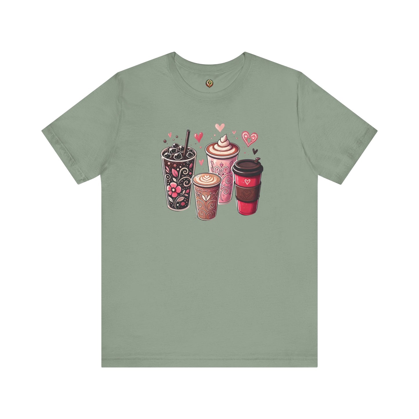 "Cup of Love" Coffee Lovers Tee