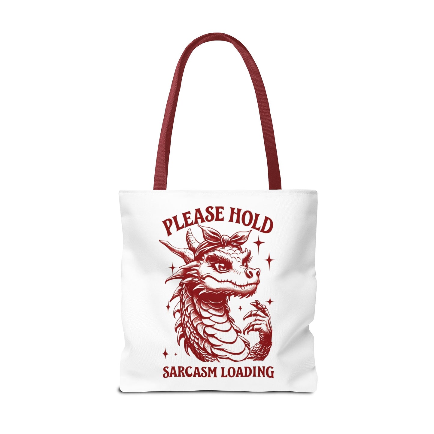 Please Hold, Sarcasm Loading Tote β Carry Your Attitude in Style ππ