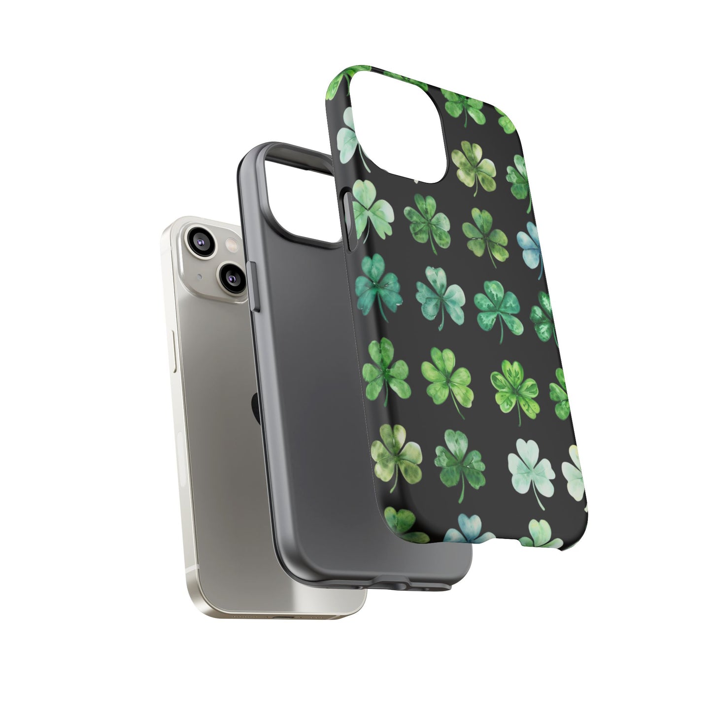 Lucky Streak 🍀 Tough Phone Case – Dual Layer Protection, Matte or Glossy