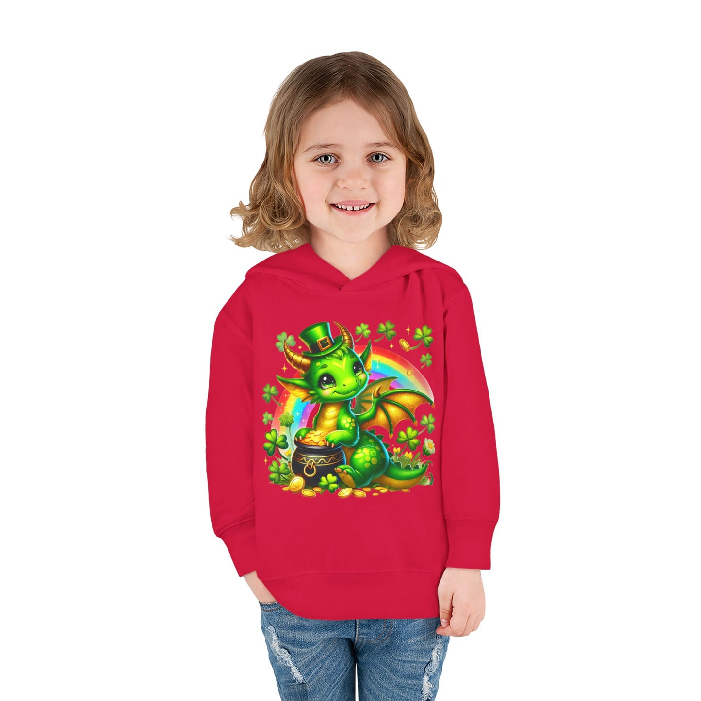 Lucky Little Dragon π Toddler Pullover Hoodie