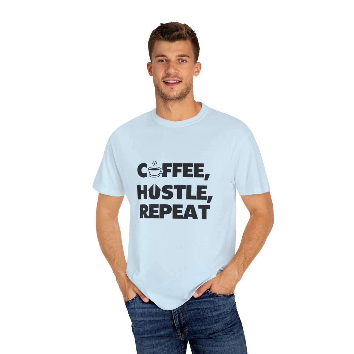 "Coffee, Hustle, Repeat" Unisex T-Shirt