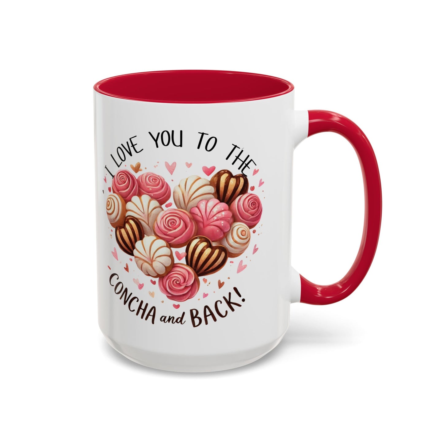 "Concha and Back" Colorful Mug (11oz, 15oz)
