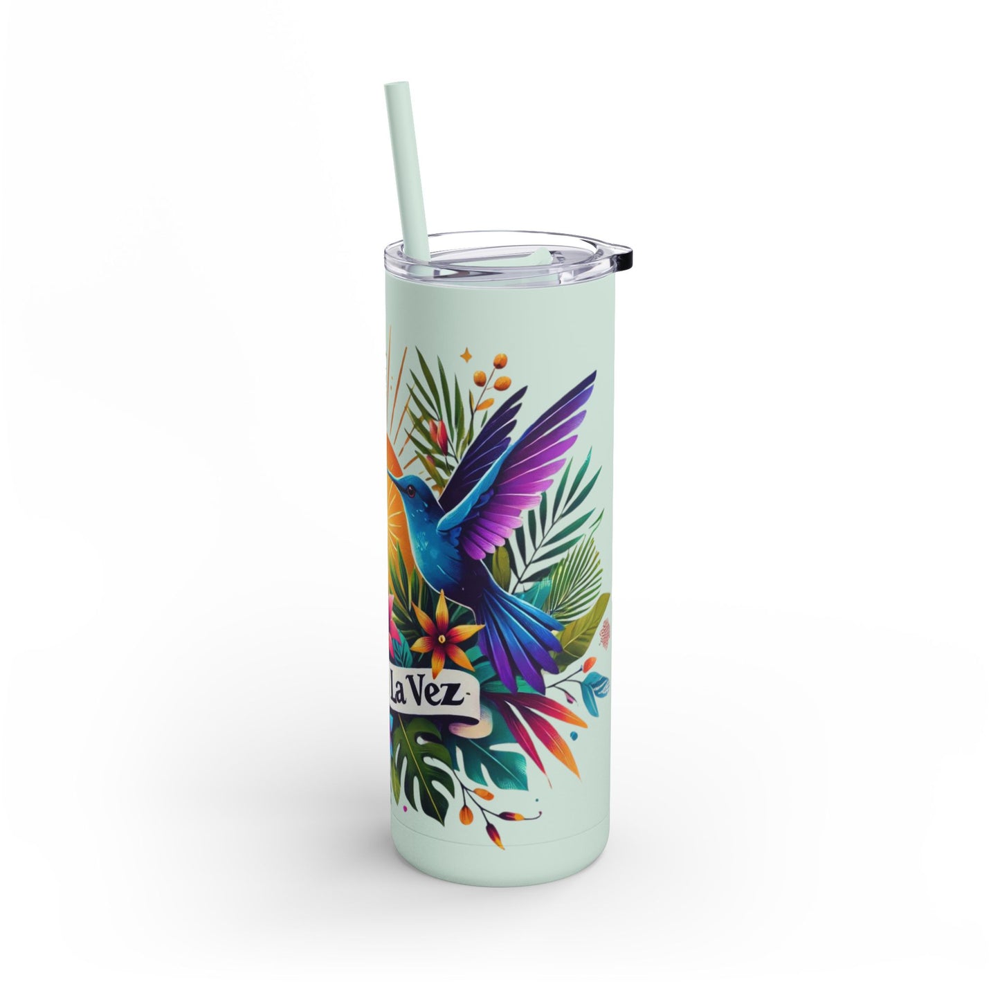 "Un Día a La Vez" Skinny Tumbler (20oz)